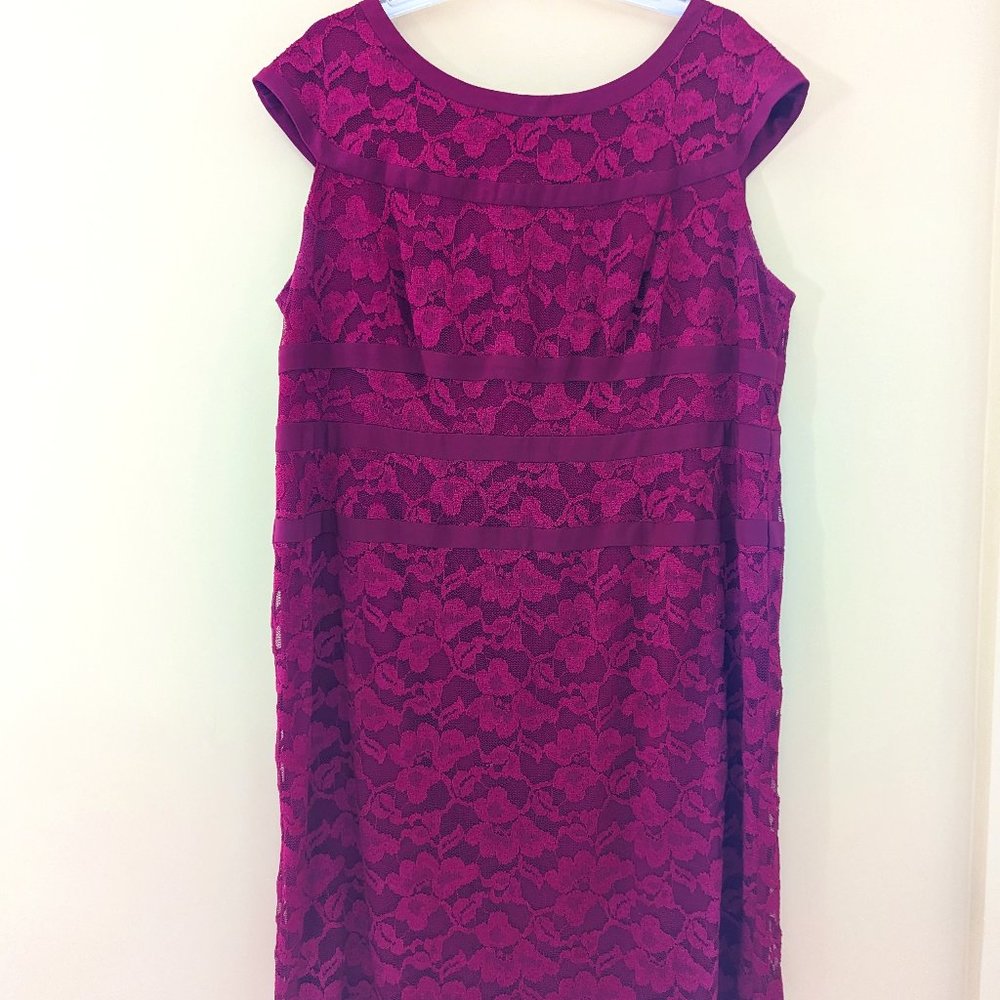 Lace Red Dress